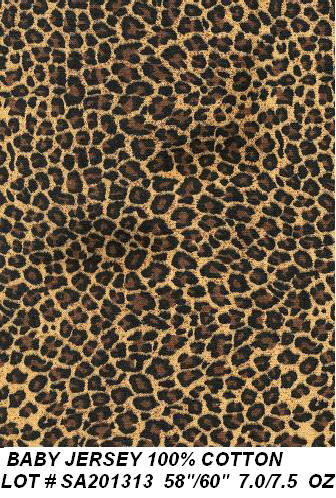 Baby Jersey Animal Print